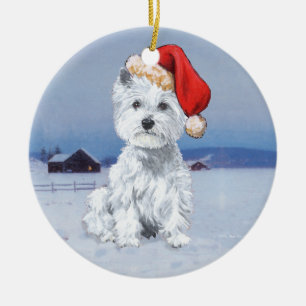 Westies Kerst Ornament