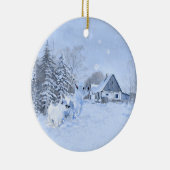 Westies Kerst Ornament (Rechts)
