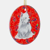 Westies Kerst Ornament (Rechts)