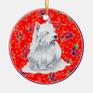 Westies Kerst Ornament