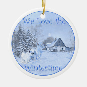 Westies Kerst Ornament
