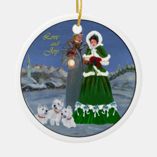 Westies Kerst Ornament