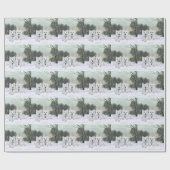 Westies Kerstvreugde Cadeaupapier (Vlak)
