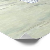 Westies met een strandbalposter poster (Hoek)