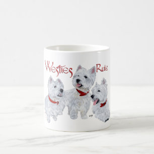 Westies-regel! Koffiemok
