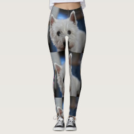Westies-regel! Leggings