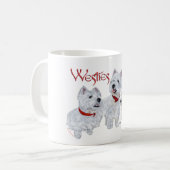 Westies regeren! koffiemok (Voorkant links)