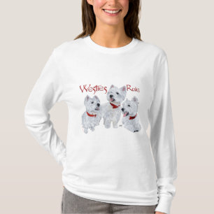 Westies regeren! t-shirt