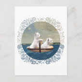 Westies Set Sail Briefkaart (Voorkant)