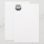 Westies Set Sail Briefpapier (Voorkant / Achterkant)