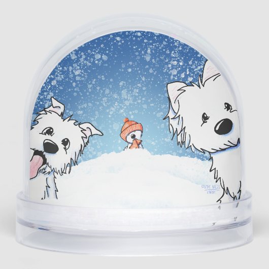 Westies Sneeuwbol (Voorkant)