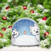 Westies Sneeuwbol (Kerstmis)