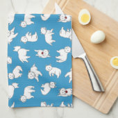 Westies theehanddoek afspelen theedoek (Quarter Fold)