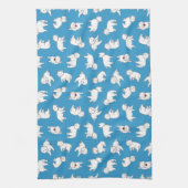 Westies theehanddoek afspelen theedoek (Verticaal)