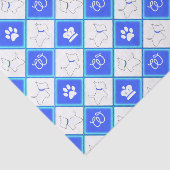 Westies Tissuepapier (Detail)