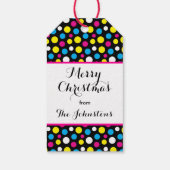 Westies West Highland White Terrier Kerstmis Cadeaulabel (Achterkant)