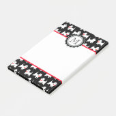 Westies West Highland White Terrier Pattern Post-it® Notes (Schuin)