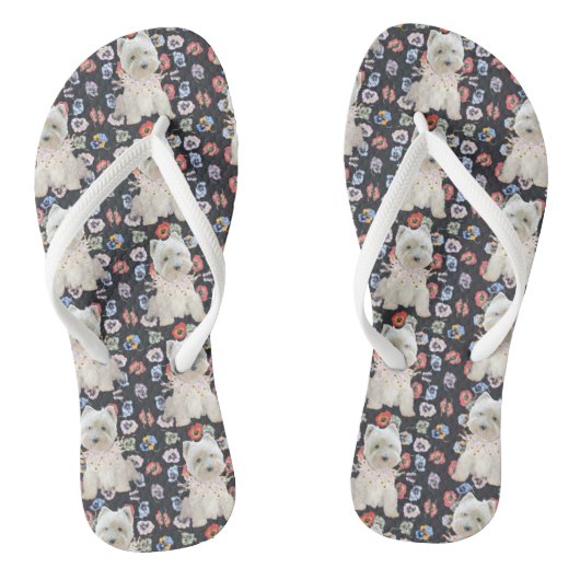 Westies, Westies, Westies Teenslippers (Voetbed)