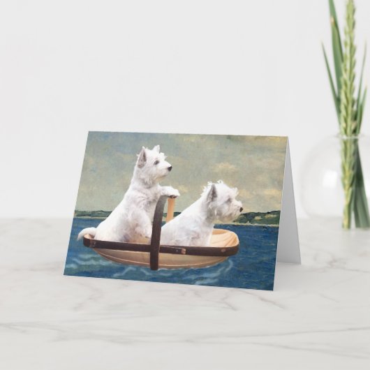 Westies zetten koers kaart (Voorkant)
