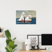 Westies zetten koers poster (Thuiskantoor)
