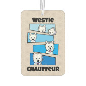 Westievision luchtverfrisser (Achterkant)