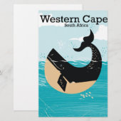 Westkaap Zuid-Afrika Briefpapier (Voorkant / Achterkant)