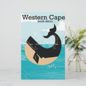 Westkaap Zuid-Afrika Briefpapier (Staand voorkant)