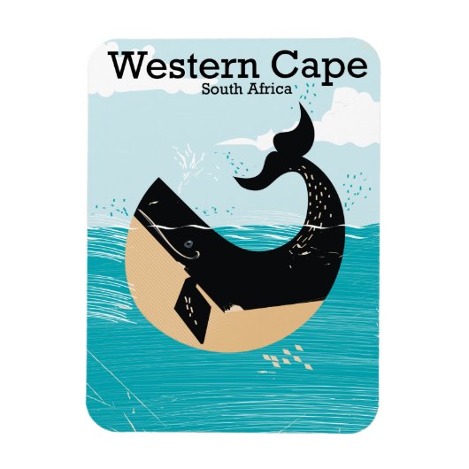 Westkaap Zuid-Afrika Magneet (Verticaal)
