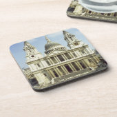 westkant van de St. Paul's kathedraal, ontworpen d Bier Onderzetter (Linkerzijde)