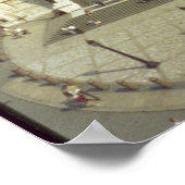 westkant van de St. Paul's kathedraal, ontworpen d Poster (Hoek)