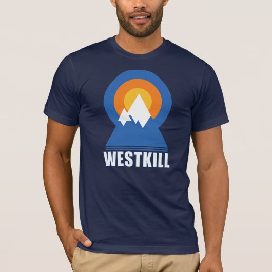 Westkill Mountain Hike Sunset T-shirt (Voorkant)