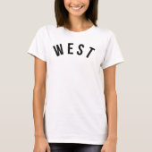 westkust, beste kust t-shirt (Voorkant)