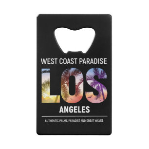 Westkust, Los Angeles California, Los Angeles Creditkaart Flessenopener