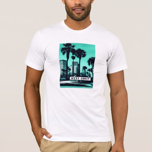 westkust t-shirt (Voorkant)