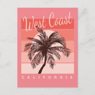 westkust van californië  briefkaart
