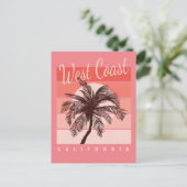westkust van californië  briefkaart (Staand voorkant)
