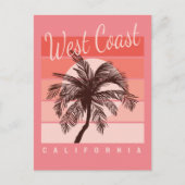 westkust van californië  briefkaart (Voorkant)