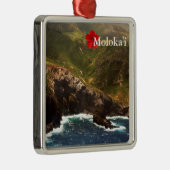 westkust van Moloka'i Metalen Ornament (Rechts)