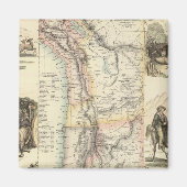 westkust van Zuid-Amerika Magneet (Voorkant)