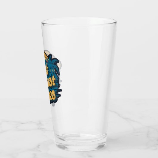 Westkust vibes glas (Links)