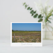 Westkust Wilde Bloemen Zuid-Afrika ZA Briefkaart (Staand voorkant)