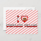 Westlake Village, CA Briefkaart (Voorkant / Achterkant)