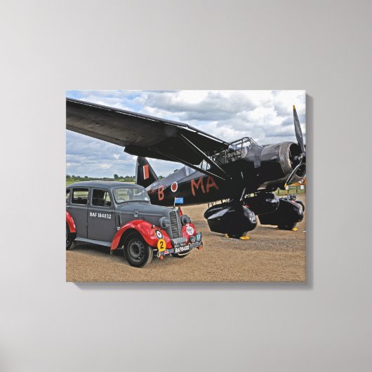 Westland Lysander Canvas Print (Voorkant)