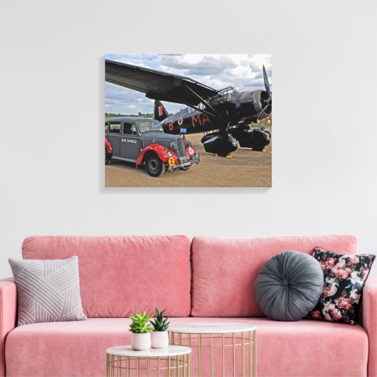 Westland Lysander Canvas Print (Insitu (Woonkamer))