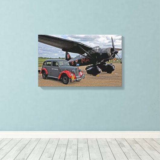 Westland Lysander Canvas Print (Insitu (Houten vloer))