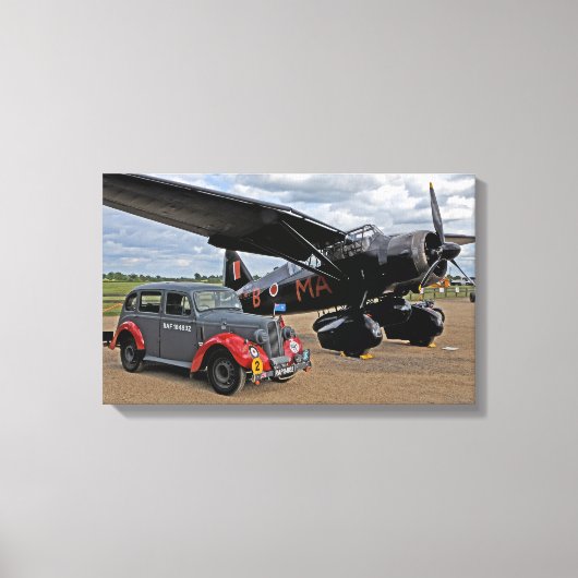 Westland Lysander Canvas Print (Voorkant)