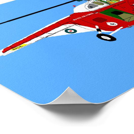 Westland Whirlwind HAS 10 Poster (Hoek)