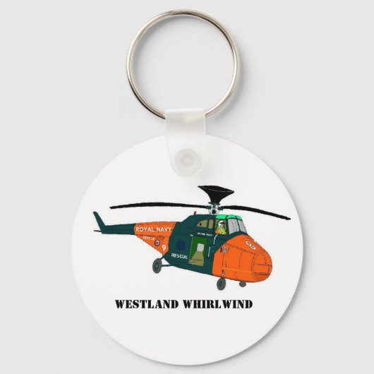 Westland Whirlwind Sleutelhanger (Voorkant)