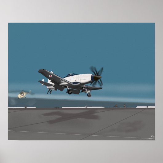 Westland Wyvern Poster (Voorkant)