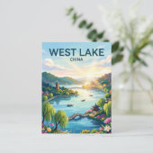 Westmeer China Briefkaart (Staand voorkant)